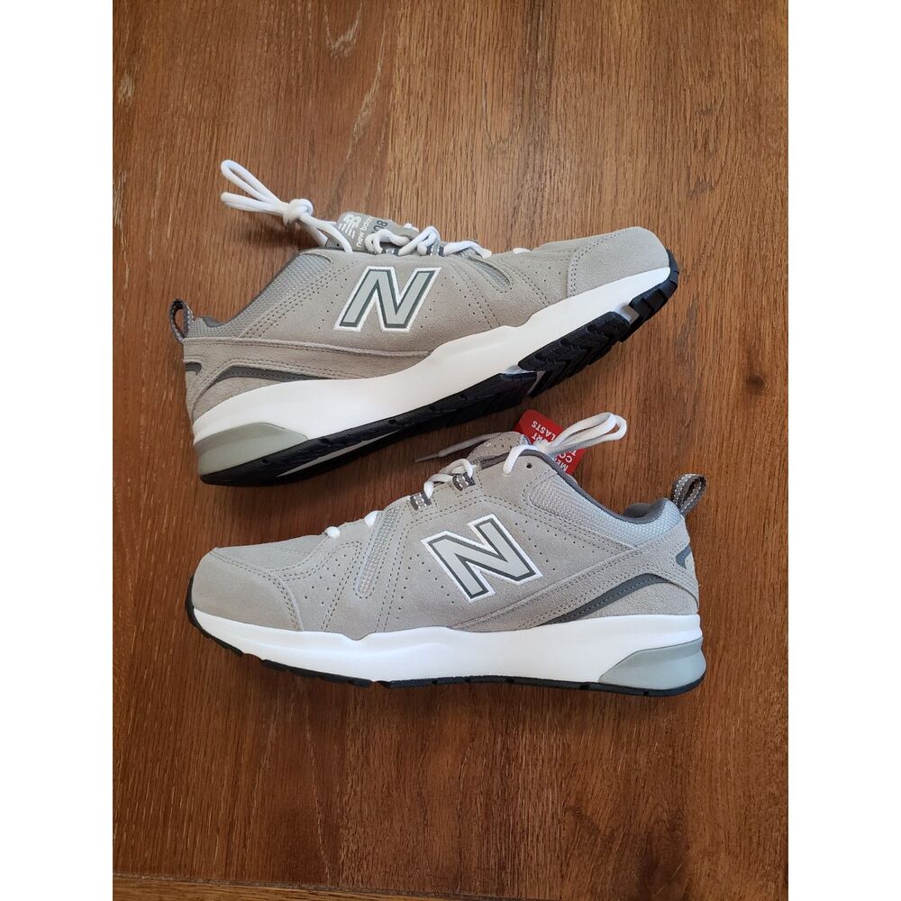 New Balance 608v5 Athletic Trainers Men's US 10.5 Wide 4E Gray MX608UG5 Comfort